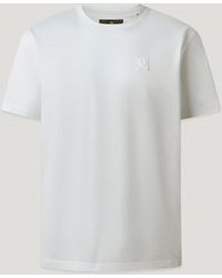 Belstaff - Men's Steel T-shirt Mercerised Cotton - Lyst
