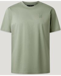 Belstaff - Men's Steel T-shirt Mercerised Cotton - Lyst