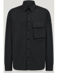 Belstaff - Men's Scale Shirt Garment Dye Cotton - Lyst