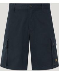 Belstaff - Men's Route Cargo Short Cotton Twill - Lyst