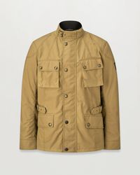 Belstaff - Men's Crosby Motorcycle Jacket Waxed Cotton - Lyst