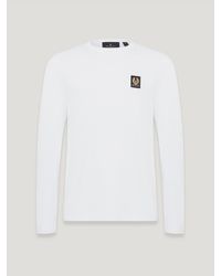 Belstaff - Long Sleeved T-shirt - Lyst