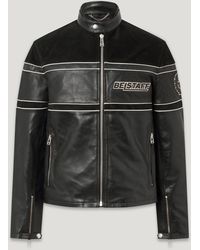 Belstaff - Men's Competition Speed Jacket Calf Leather/calf Suede - Lyst