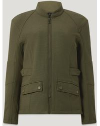 Belstaff - Women's Trent Motorcycle Jacket Four Way Stretch Nylon - Lyst