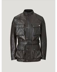 Belstaff - Trialmaster Motorcycle Jacket - Lyst