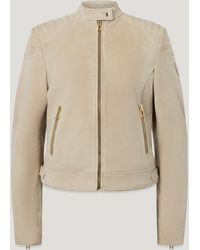 Belstaff - Women's Mollison Jacket Lightweight Suede - Lyst