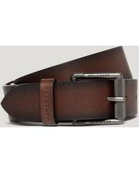 Belstaff - Unisex Roller Buckle Belt Calf Leather - Lyst