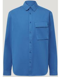 Belstaff - Men's Scale Shirt Garment Dye Cotton - Lyst