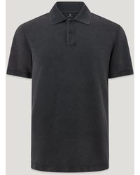 Belstaff - Men's Valley Garment Dye Polo Cotton. Cotton - Lyst