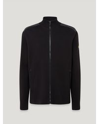 Belstaff - Cardigan Con Zip Verge Uomo Cotone Biologico - Lyst