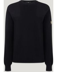 Belstaff - Commander Crewneck Jumper - Lyst