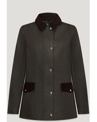 Belstaff - Women's Burghley Jacket Waxed Cotton - Lyst