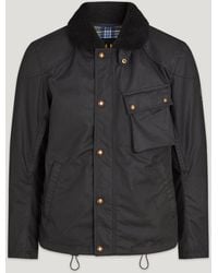 Belstaff - Men's Convoy Motorcycle Jacket Waxed Cotton - Lyst