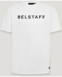 Belstaff - Men's Logo T-shirt Cotton Jersey - Lyst