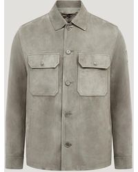 Belstaff - Waypoint Überhemd Für Herren Lightweight Suede - Lyst