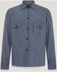 Belstaff - Cs60 Überhemd Für Herren Cotton - Lyst