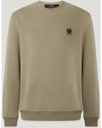 Belstaff - Men's Sweatshirt Cotton Fleece - Lyst