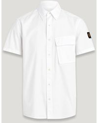 Belstaff - Scale Short Sleeve Shirt - Lyst