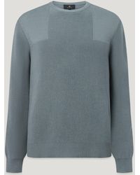 Belstaff - Men's Commander Crewneck Jumper Organic Cotton - Lyst