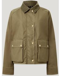 Belstaff - Women's Cyan Jacket Waxed Cotton - Lyst