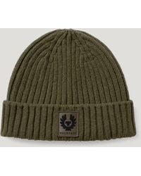 Belstaff - Unisex Watch Beanie Hat Lambswool - Lyst