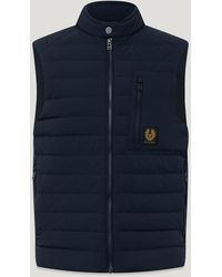 Belstaff - Men's Chassis Gilet Lightweight Stretch Down - Lyst