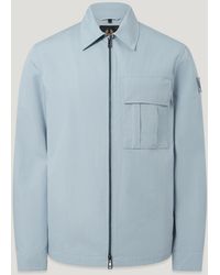 Belstaff - Men's Cargo Overshirt Compact Technical Cotton - Lyst