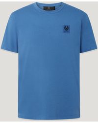 Belstaff - Short Sleeved Logo Patch T-Shirt - Lyst