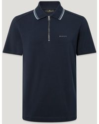 Belstaff - Men's Alloy Tipped Polo Stretch Cotton - Lyst