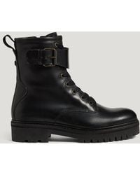 Belstaff - Women's Shelburne Boot Smooth Leather - Lyst