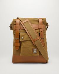 Belstaff Travel Shoulder Bag - Natural