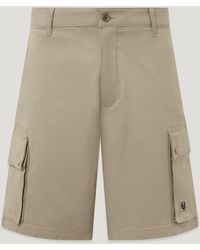 Belstaff - Men's Route Cargo Short Cotton Twill - Lyst