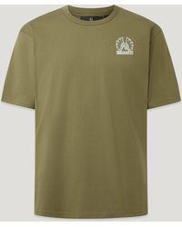 Belstaff - Men's Mountain Logo T-shirt Cotton Jersey - Lyst