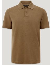 Belstaff - Men's Valley Garment Dye Polo Cotton. Cotton - Lyst