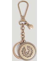 Belstaff - Unisex Harding Metal Keyring - Lyst