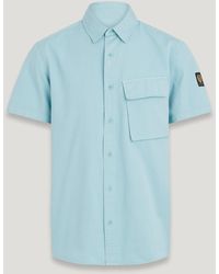 Belstaff - Scale Short Sleeve Shirt - Lyst