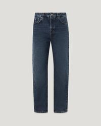 Belstaff - Men's B48 Jean Washed Denim Indigo Size W30l32 - Lyst
