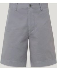 Belstaff - Men's Rally Short Garment Dye Cotton - Lyst