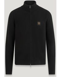 Belstaff - Watch cardigan mit reißverschluss - Lyst