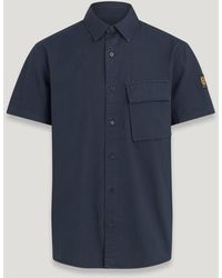 Belstaff - Scale Short Sleeve Shirt - Lyst
