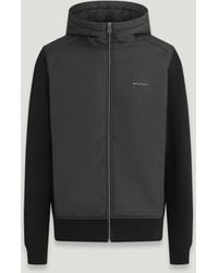 Belstaff - Alloy Zip Through Hoodie - Lyst