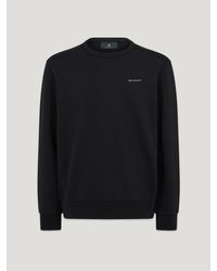 Belstaff - Sweat-Shirt À Col Ras-Du-Cou Alloy Pour Homme Coton Molletonné Taille - Lyst
