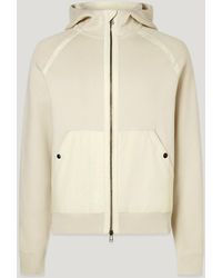 Belstaff - Men's View Hooded Full Zip Cotton Milano Mix Media - Lyst