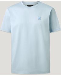 Belstaff - Men's Steel T-shirt Mercerised Cotton - Lyst