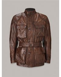 Belstaff - Trialmaster Motorcycle Jacket - Lyst
