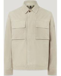 Belstaff - Men's Waymark Overshirt Flyweight Suede - Lyst