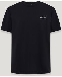 Belstaff - Men's Border T-shirt Cotton Jersey - Lyst