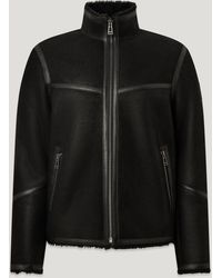 Belstaff - Men's Highland Shearling Jacket English - Lyst