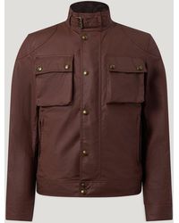 Belstaff - Men's Racemaster Icon Jacket Waxed Cotton - Lyst