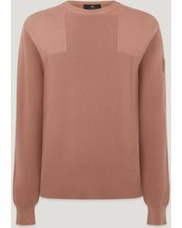 Belstaff - Commander Crewneck Jumper - Lyst